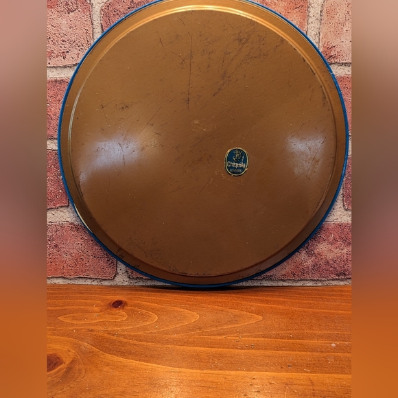 Vintage metal serving tray - Picture 4 of 5